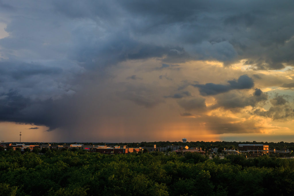 Sunset storm - Norman, OK - © TsWISsTER