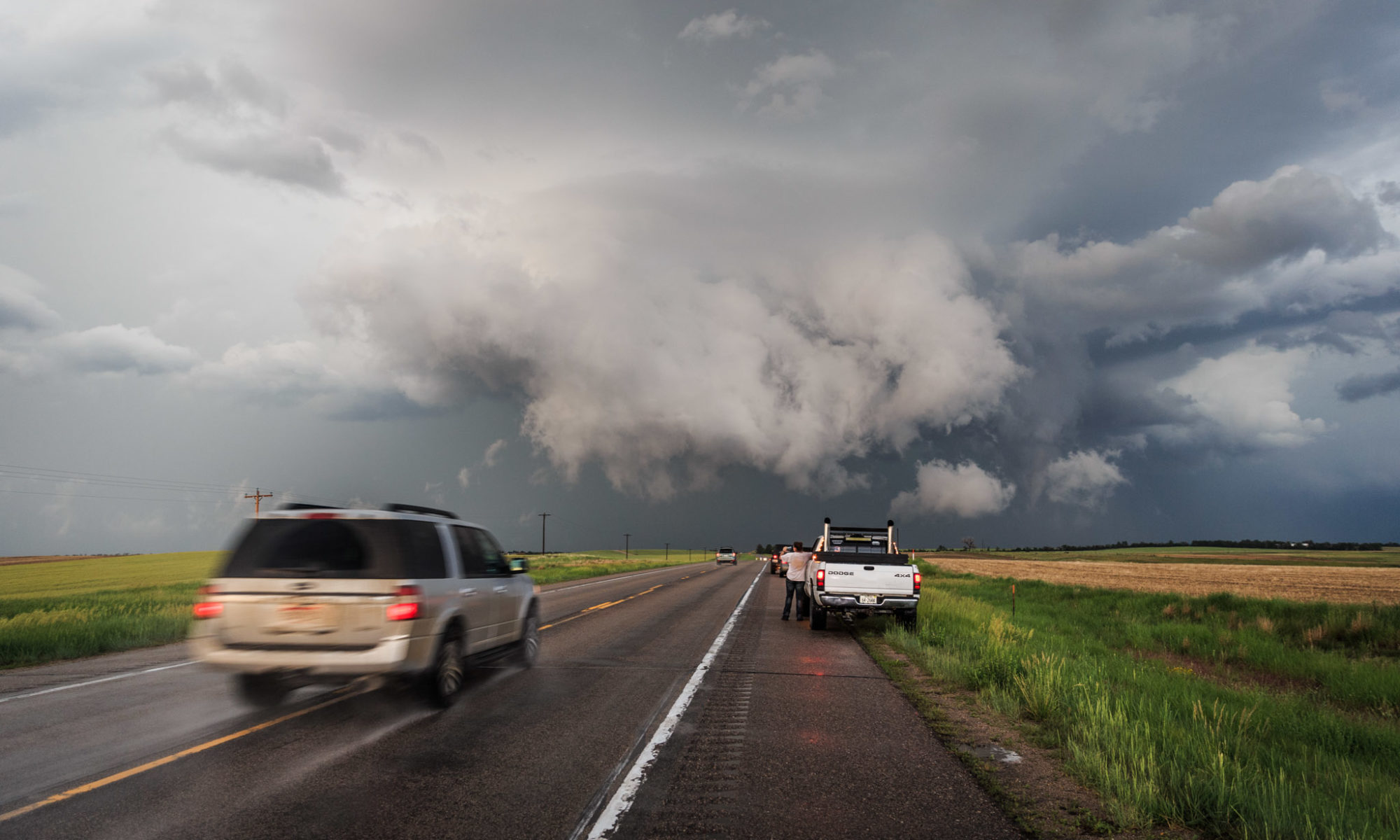 Storm Chaser Convergence - Nebraska - © TsWISsTER