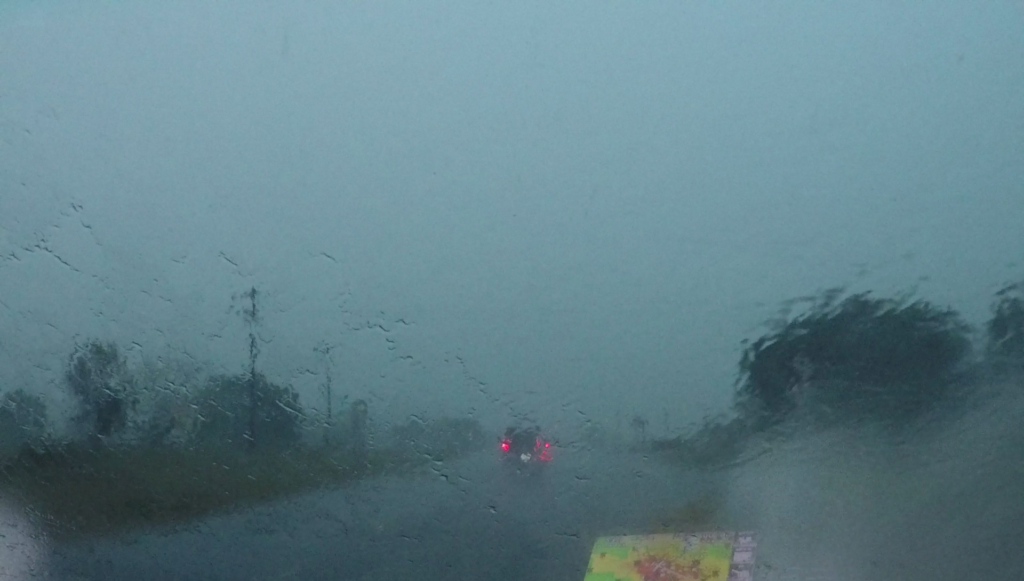 Driving in Extremely Heavy Rain - Colby, KS - © TsWISsTER