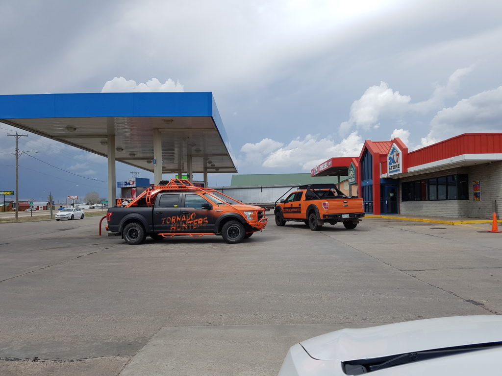 Gas Station Storm Chasers Meeting Point - Russell, KS - © TsWISsTER