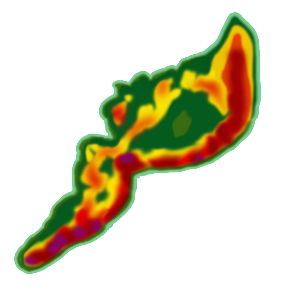 Squall Line shape - Creative Commons Licenses CC - TsWISsTER