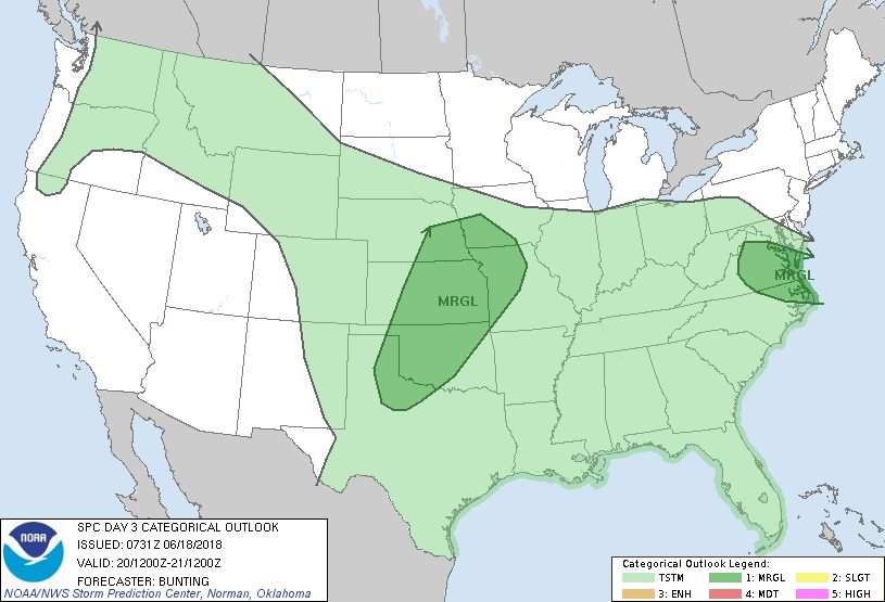 SPC Day3 Outlook Jun 18 2018-1200UTC