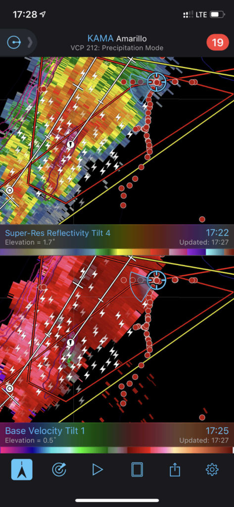 Radar - Perryton,TX - 20190523-17h28